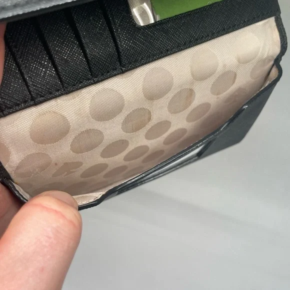 Kate Spade New York Cedar Street Leather Tri-Fold Wallet Wristlet – Phone Case - Picture 6 of 14